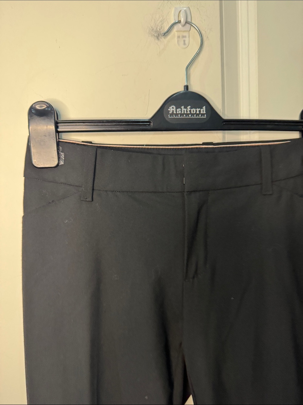 GAP Black Women's Straight-Leg Trousers - Picture 6 of 6